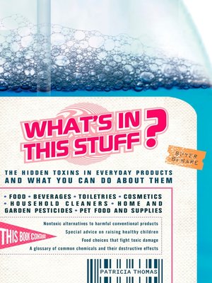 What's in This Stuff? - ebook